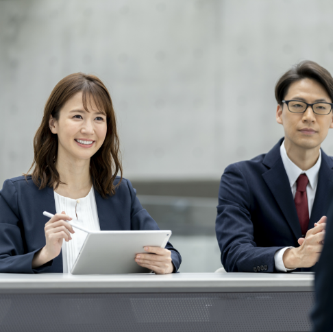 面接と選考