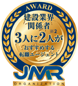 建設業界関係者3人に2人がおすすめする転職エージェント（実査委託先：日本マーケティングリサーチ機構）