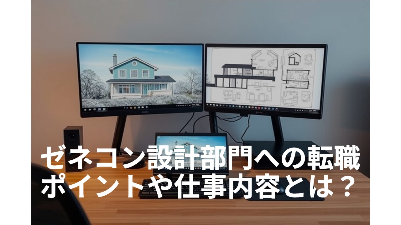 ゼネコン設計部門への転職　ポイントや仕事内容