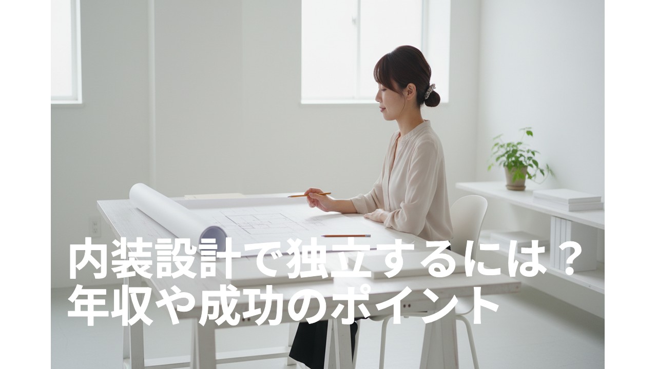 内装設計で独立するには